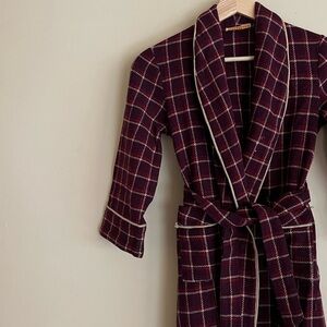 Vintage Wool Robe